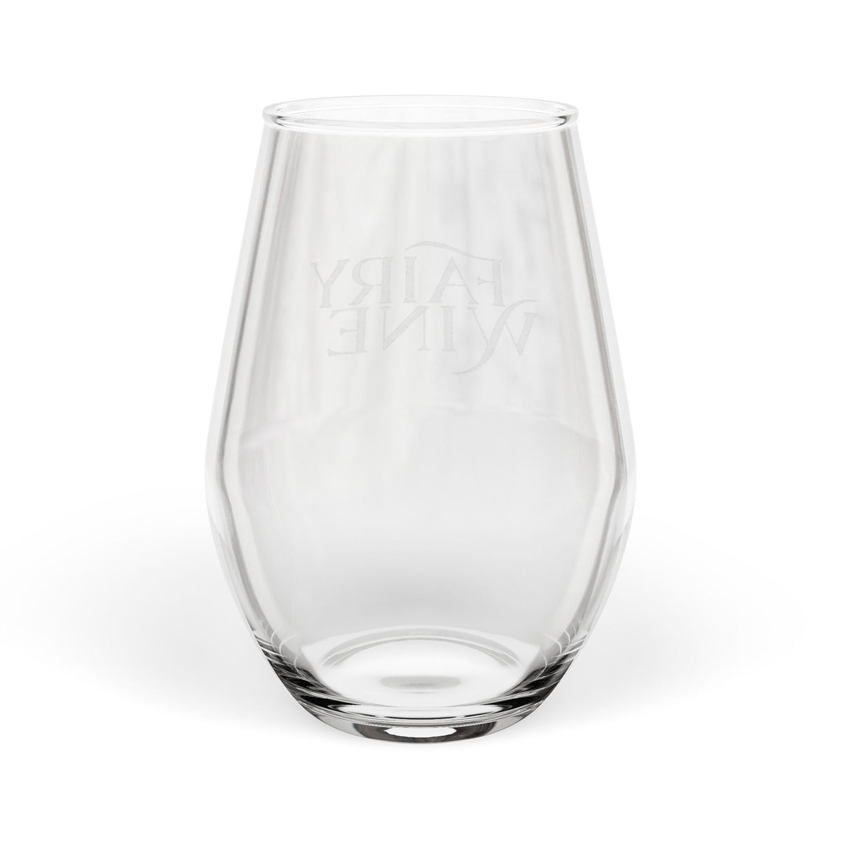 Fairy Wine Stemless Wine Glass, 11.5oz | Romantasy Engraved Glassware - Spinsterly Co