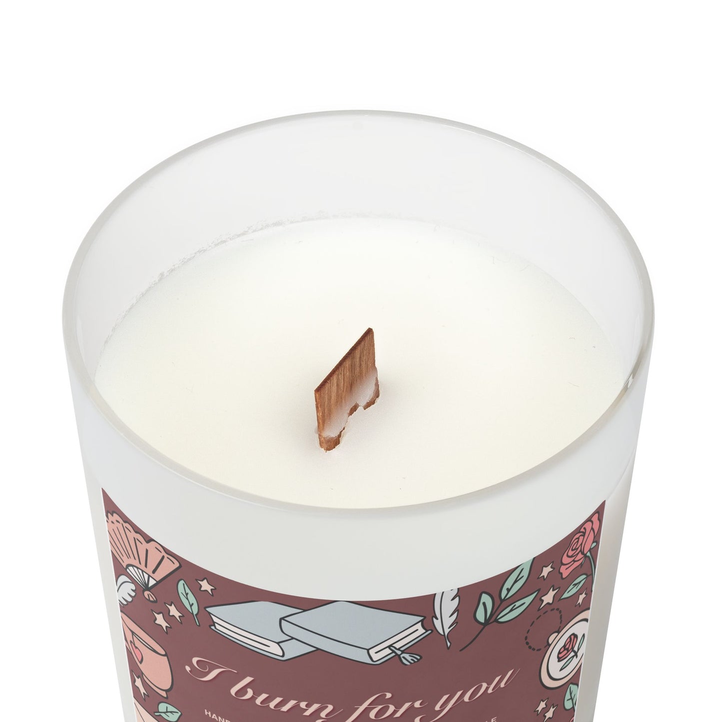 I Burn For You — Regency Romance Candle | 11oz Wooden Wick Candle