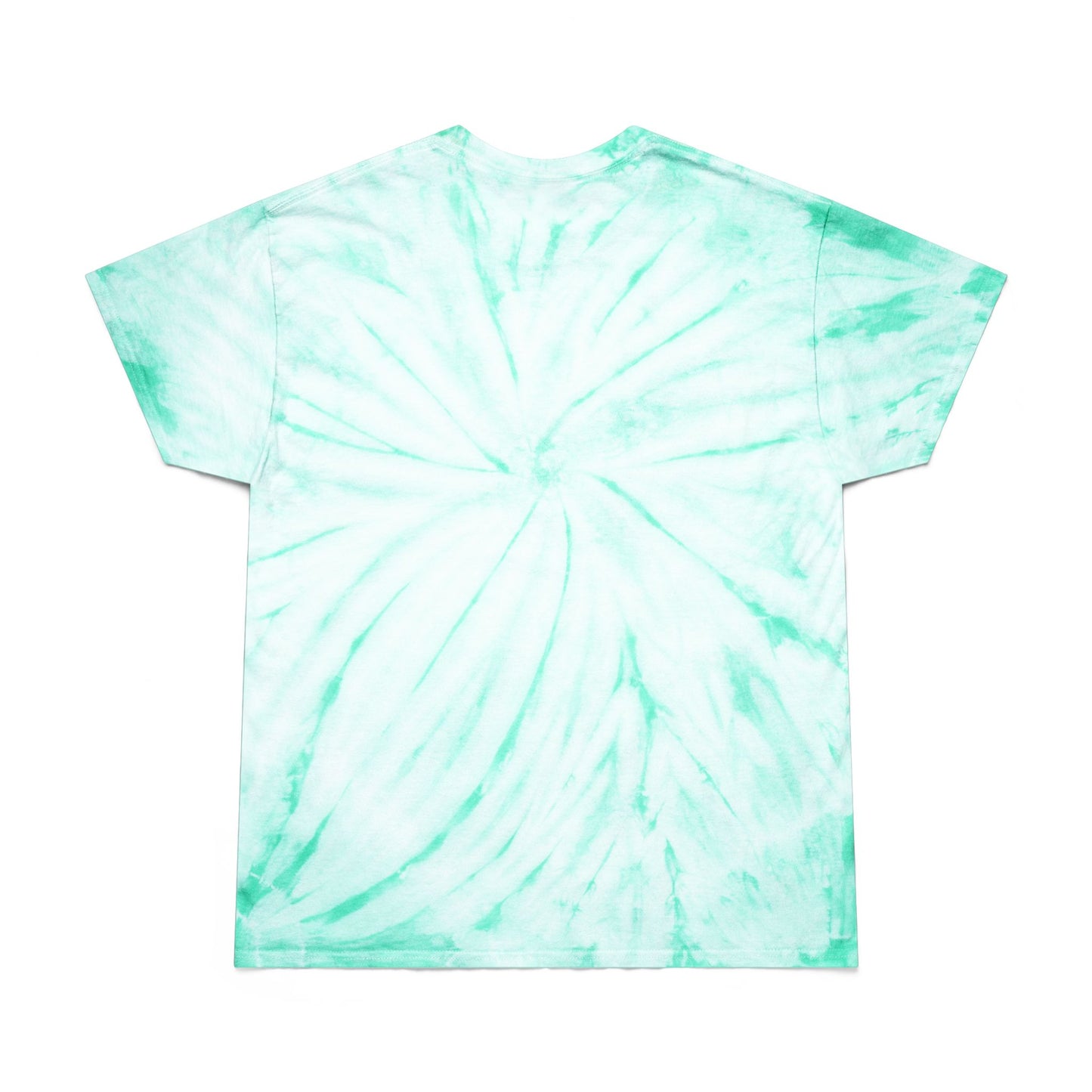 Ruin the Workplace Tie-Dye T-Shirt Spinsterly Co short-sleeve crew-neck in Mint with swirl pattern