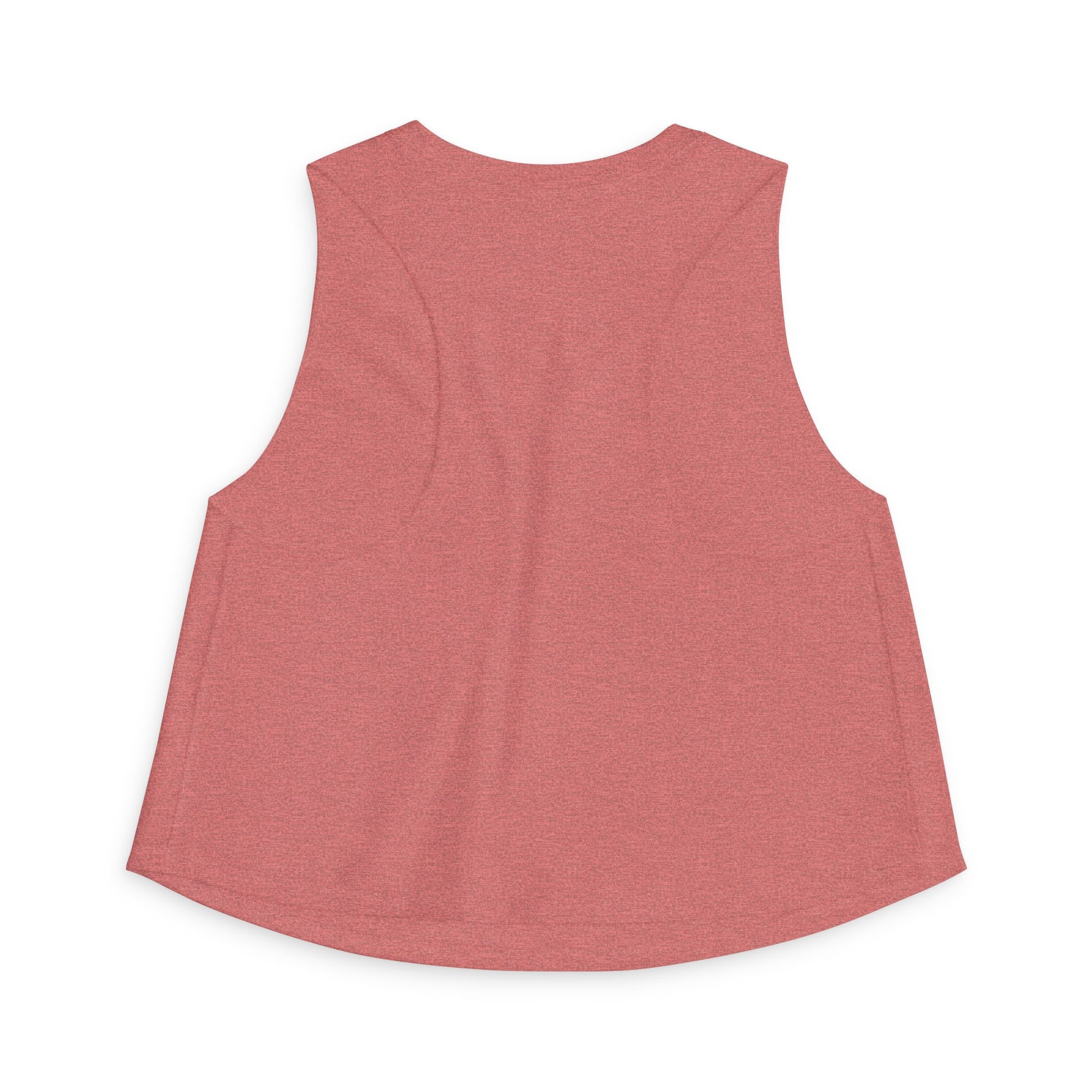 The Tortured Millennials Department Crop Top by Spinsterly Co in Heather Mauve with relaxed breezy fit