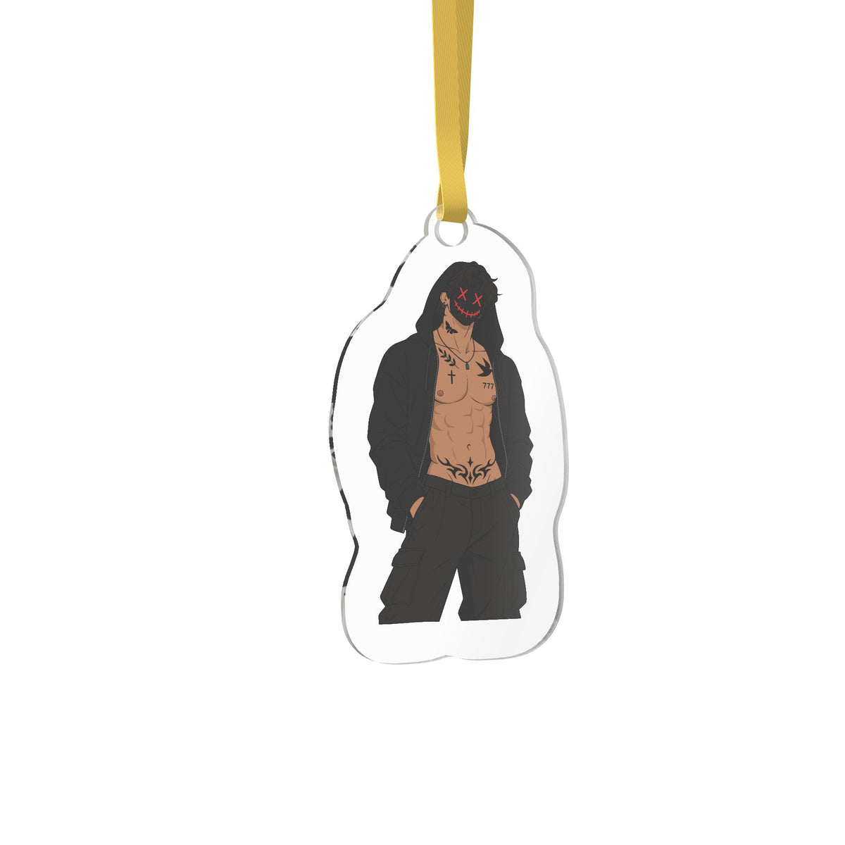 Book Boyfriend Acrylic Ornament | Dark Romance Christmas Gift