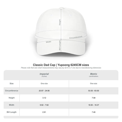 Classic Dad Cap | Embroidered Cotton Baseball Cap
