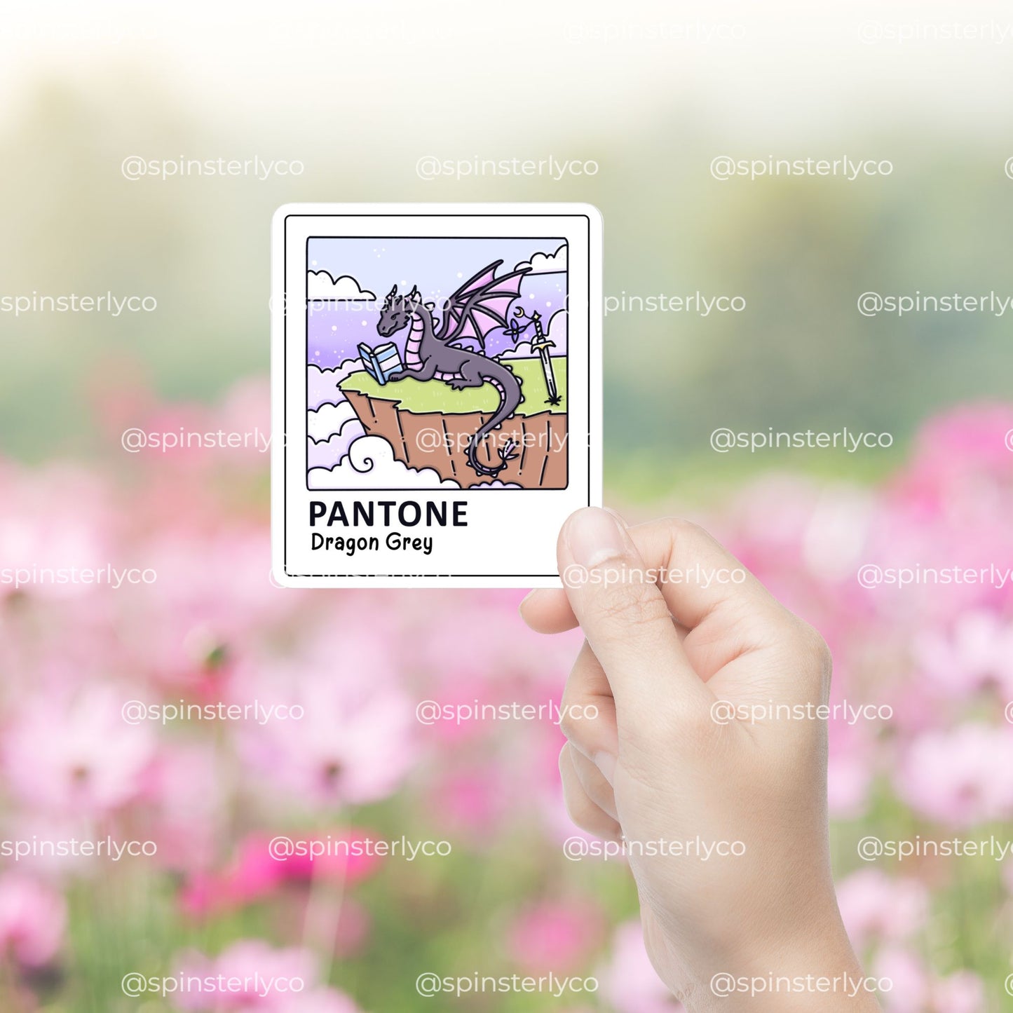 Bookish Pantone Color of the Year Stickers | Die-Cut Satin Sticker Set
