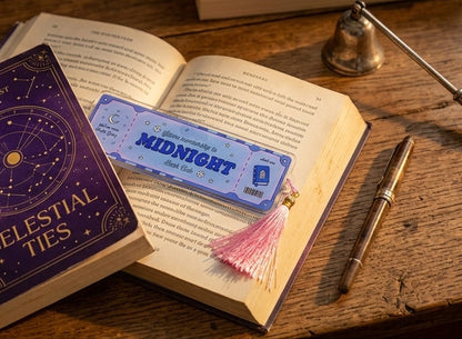 Lifetime Member Book Club Acrylic Bookmarks — Slow Burn & Midnight | Bookish Gift Set - Spinsterly Co