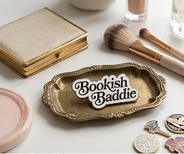 Bookish Baddie Soft Enamel Pin | Literary Collection - Spinsterly Co