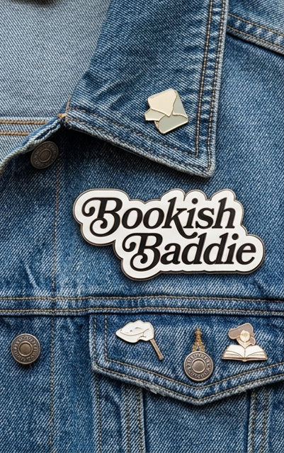 Bookish Baddie Soft Enamel Pin | Literary Collection - Spinsterly Co