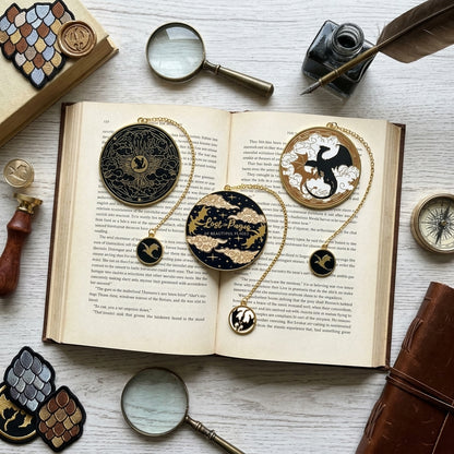 Dragon Metal Bookmark | Fantasy Book Lover Gift