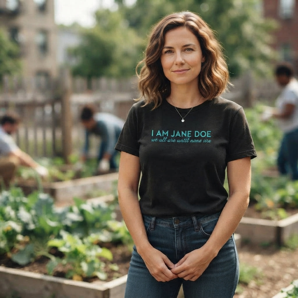 I Am Jane Doe Survivor Support T-Shirt | Sexual Violence Awareness Tee