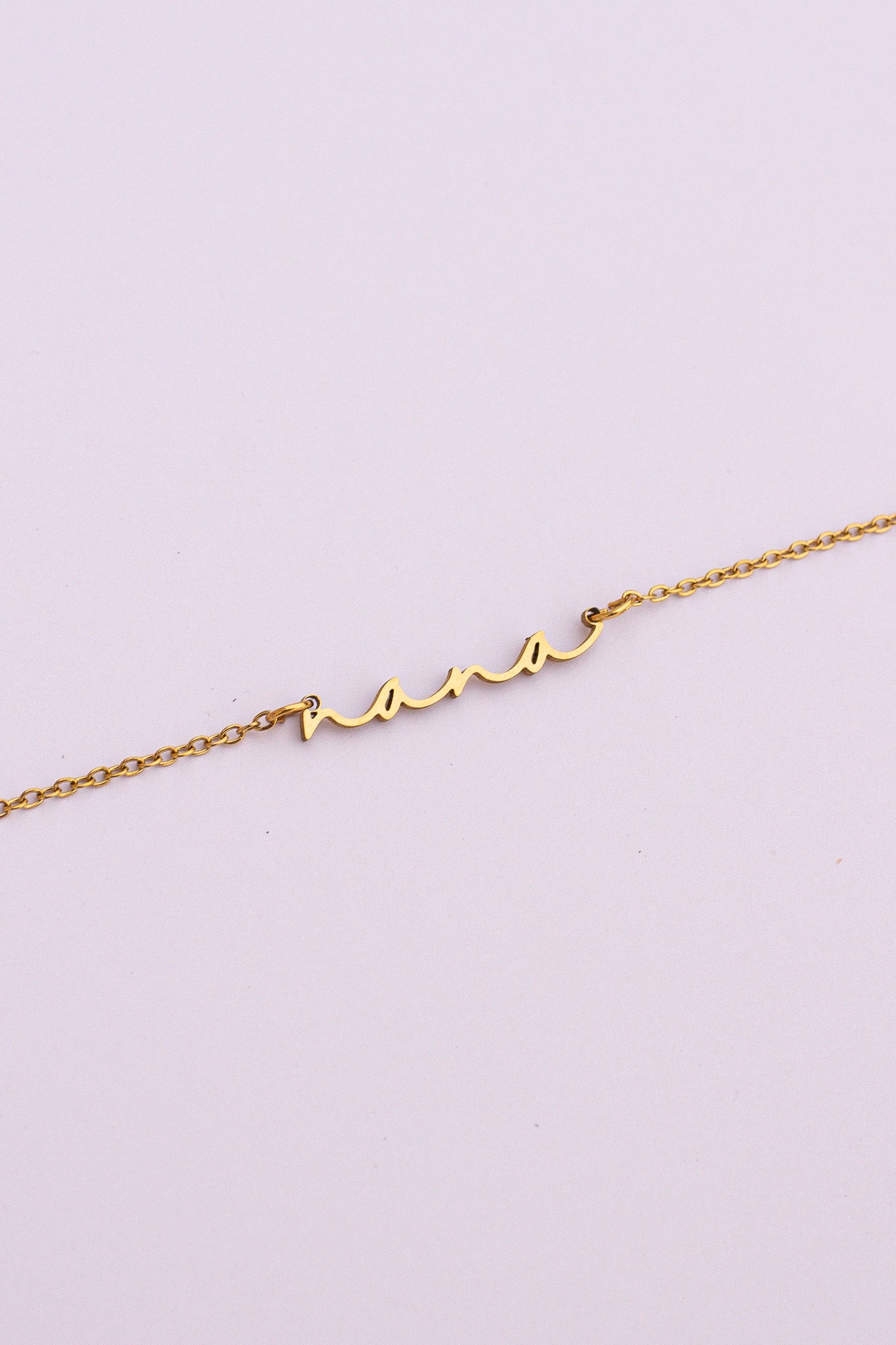 Nana Necklace | Cursive Name Jewelry Gift for Grandma