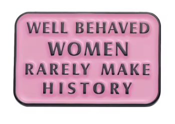 Feminist Enamel Pins | Activist & Empowerment Lapel Pins |