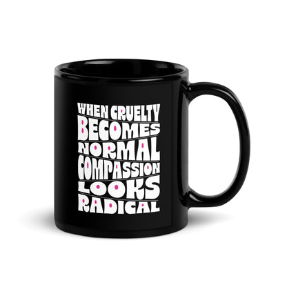 Black Glossy Mug - Spinsterly Co