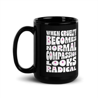 Black Glossy Mug - Spinsterly Co