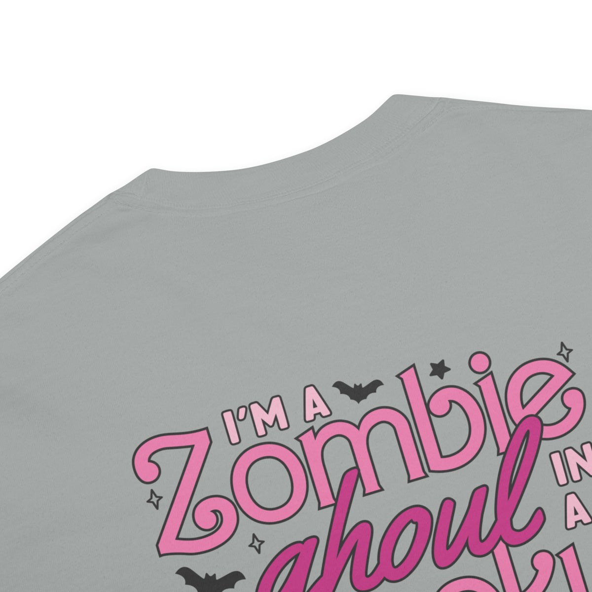 Zombie Ghoul Garment-Dyed Heavyweight T-Shirt | Halloween Spooky Season Tee | Spinsterly Co - Spinsterly Co