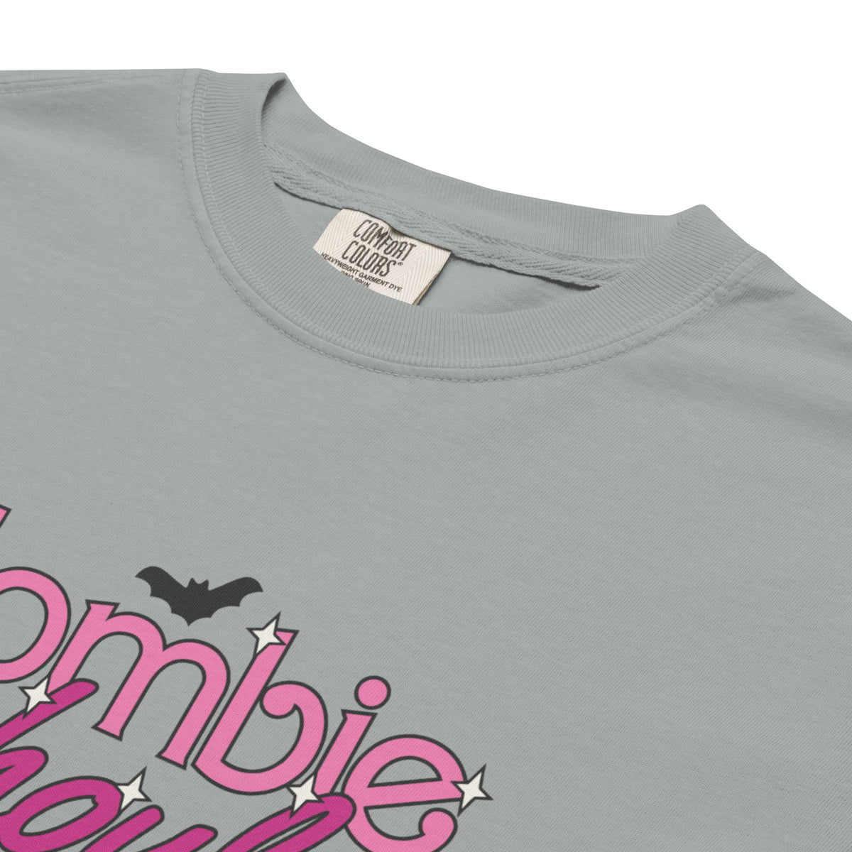 Zombie Ghoul Garment-Dyed Heavyweight T-Shirt | Halloween Spooky Season Tee | Spinsterly Co - Spinsterly Co