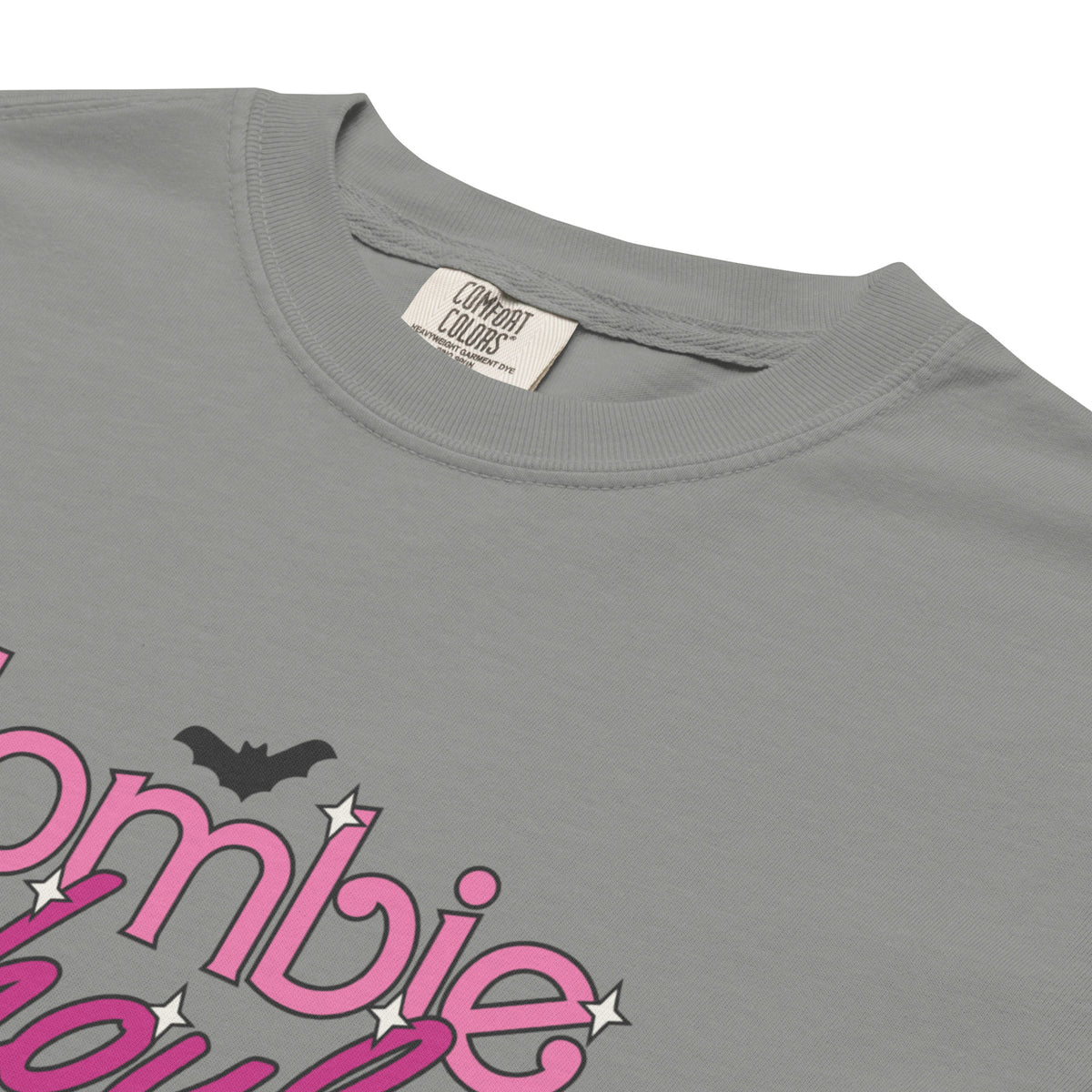 Zombie Ghoul Garment-Dyed Heavyweight T-Shirt | Halloween Spooky Season Tee | Spinsterly Co - Spinsterly Co