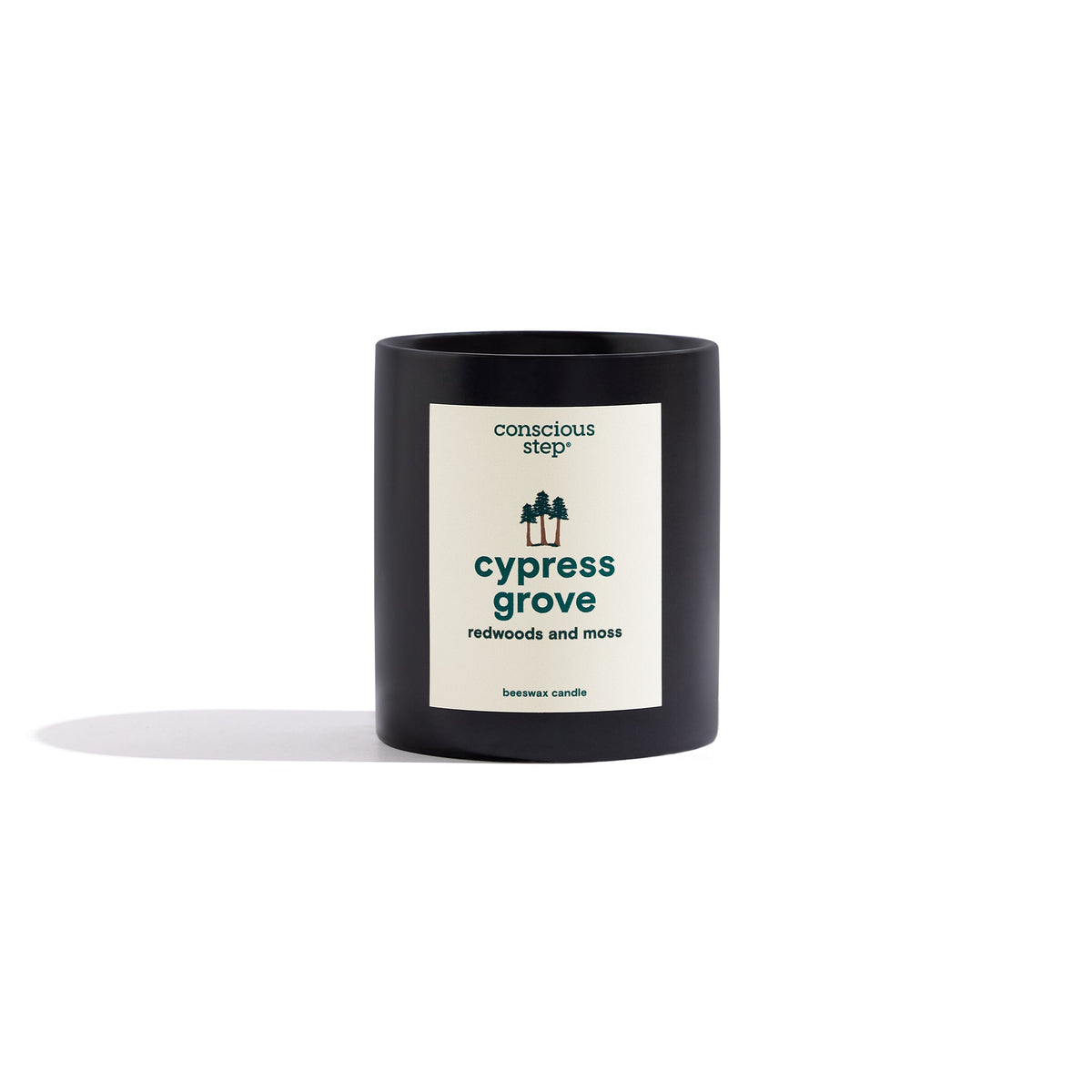 Cypress Grove — Beeswax Candle | Redwoods & Moss | 12oz | Supports National Parks - Spinsterly Co
