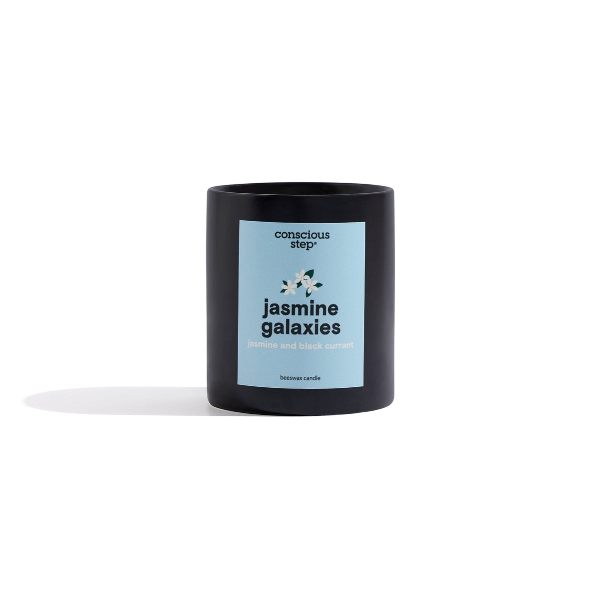 Jasmine Galaxies — Beeswax Candle | Jasmine & Black Currant | 12oz | Supports Space for Girls - Spinsterly Co