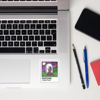 Bookish Pantone Color of the Year Stickers | Die-Cut Satin Sticker Set