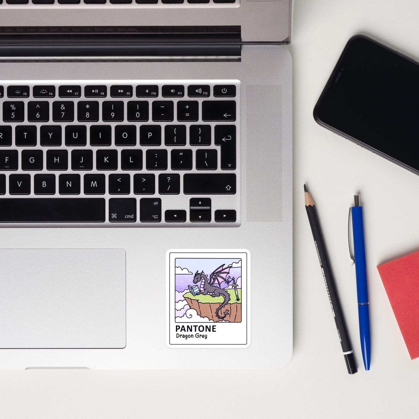 Bookish Pantone Color of the Year Stickers | Die-Cut Satin Sticker Set