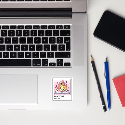 Bookish Pantone Color of the Year Stickers | Die-Cut Satin Sticker Set