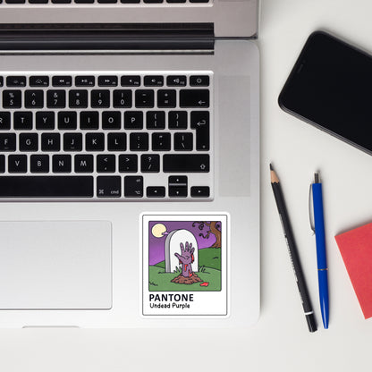 Bookish Pantone Color of the Year Stickers | Die-Cut Satin Sticker Set
