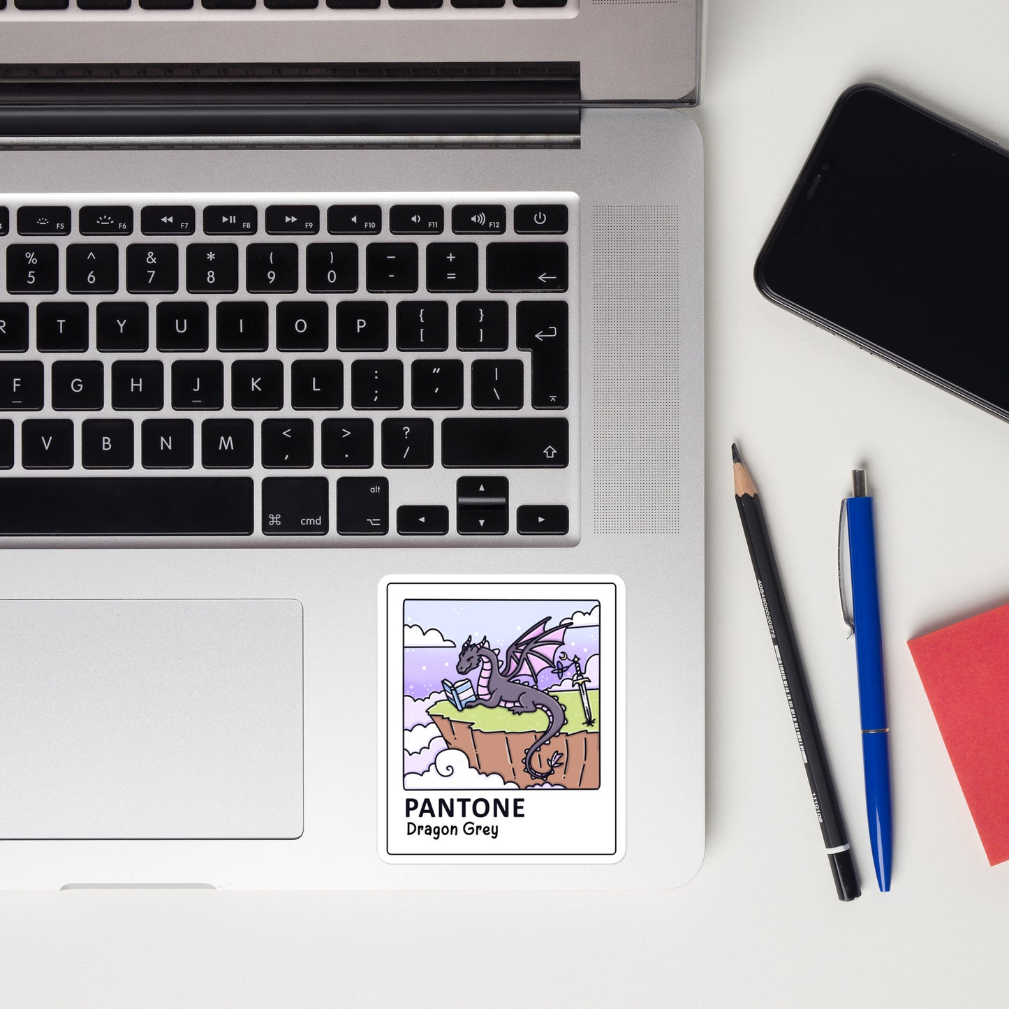 Bookish Pantone Color of the Year Stickers | Die-Cut Satin Sticker Set