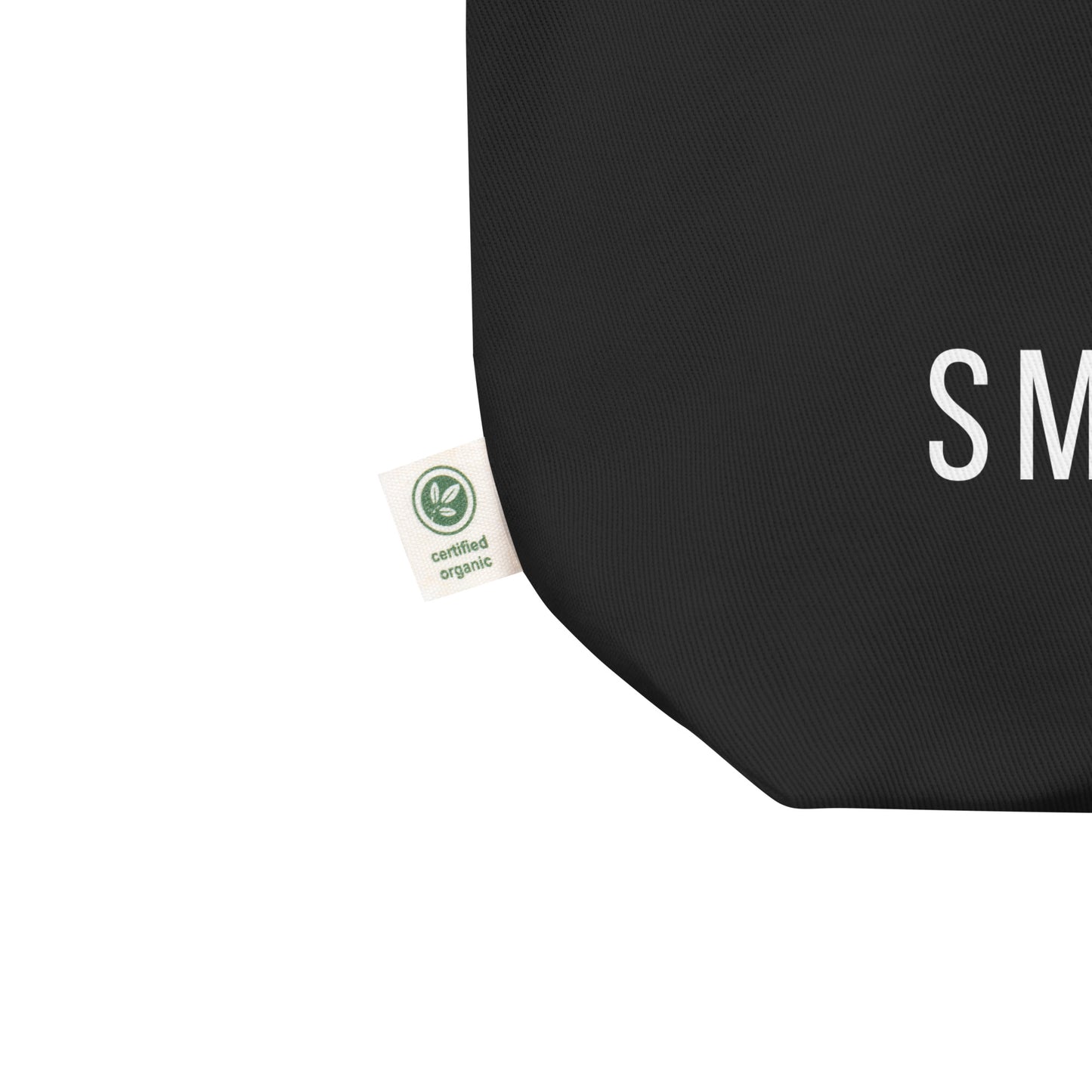 High Lady of the Smut Court Eco Tote Bag Spinsterly Co black organic cotton tote with certified organic label
