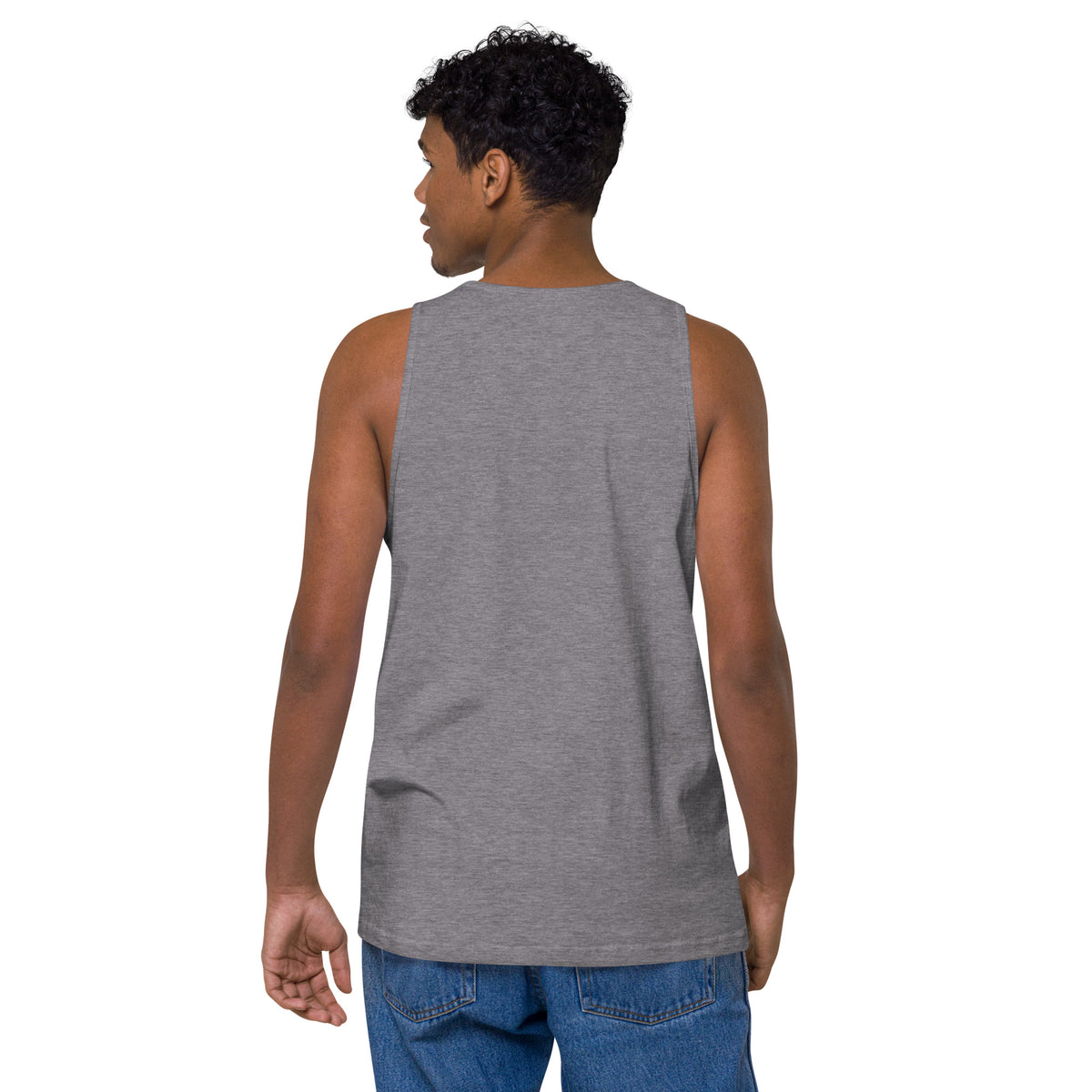 Tread Harder Daddy | Gadsden Snake Premium Men's Tank Top - Spinsterly Co