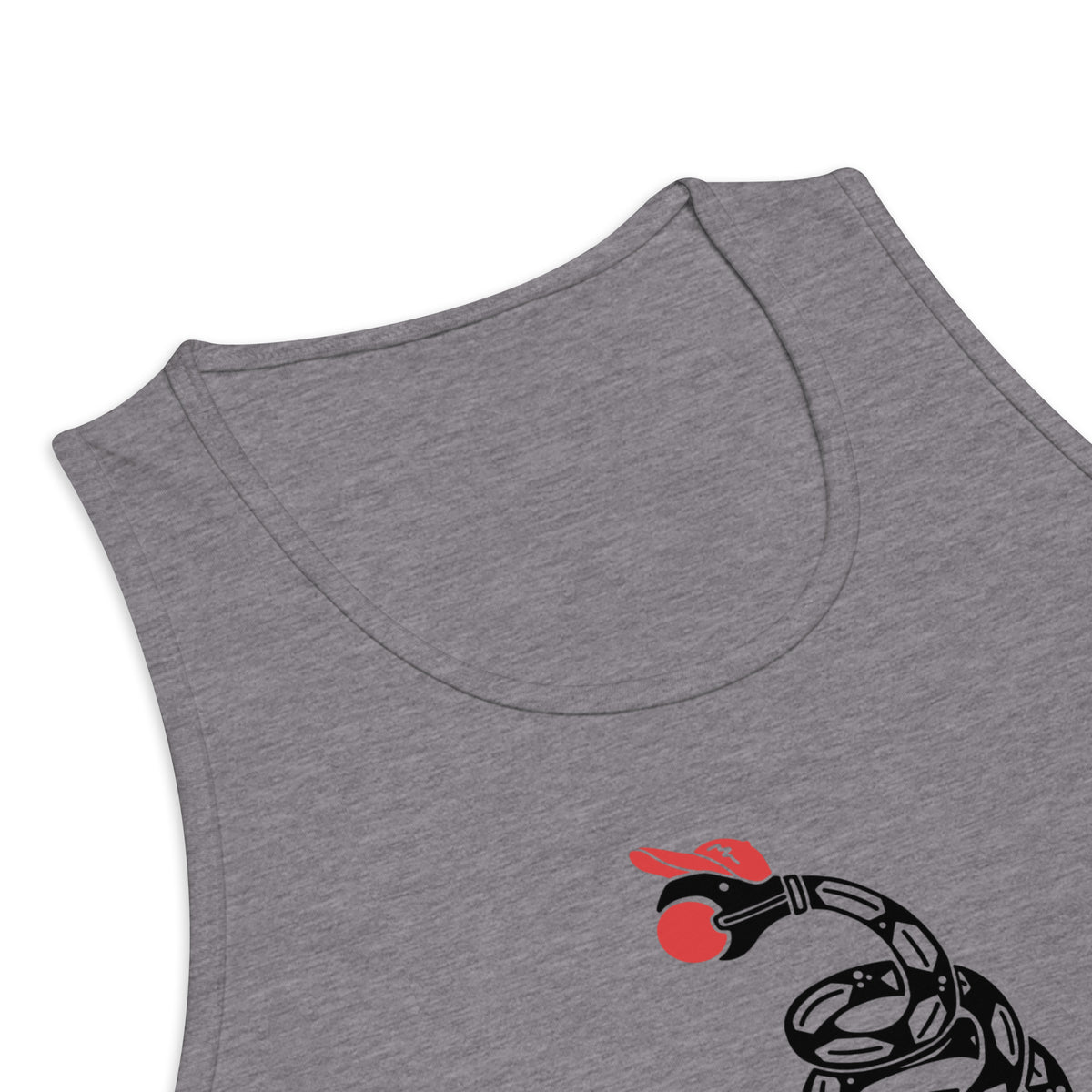 Tread Harder Daddy | Gadsden Snake Premium Men's Tank Top - Spinsterly Co