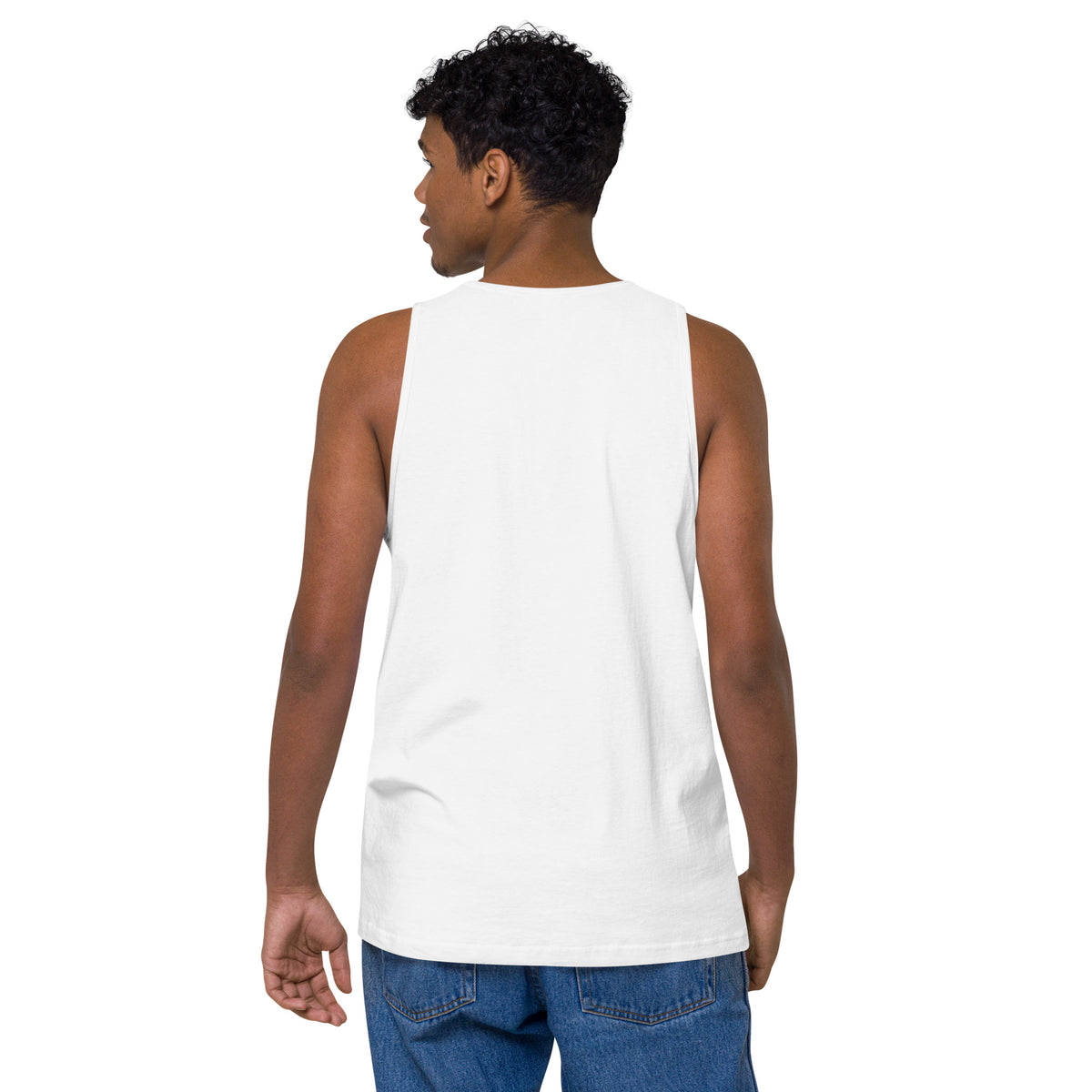 Tread Harder Daddy | Gadsden Snake Premium Men's Tank Top - Spinsterly Co