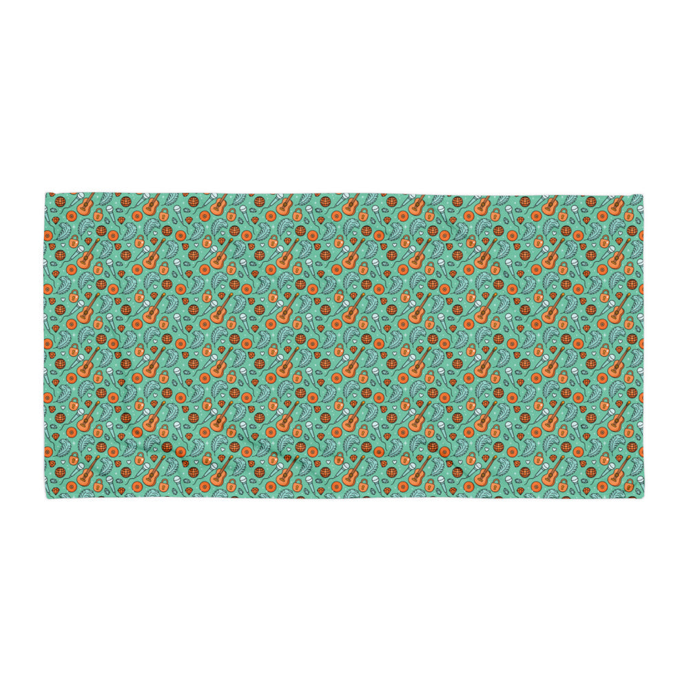 Showgirl Beach Towel | All-Over Print Sublimation Towel - Spinsterly Co