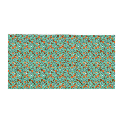 Showgirl Beach Towel | All-Over Print Sublimation Towel - Spinsterly Co