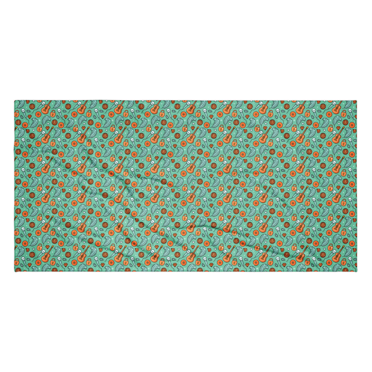 Showgirl Beach Towel | All-Over Print Sublimation Towel - Spinsterly Co