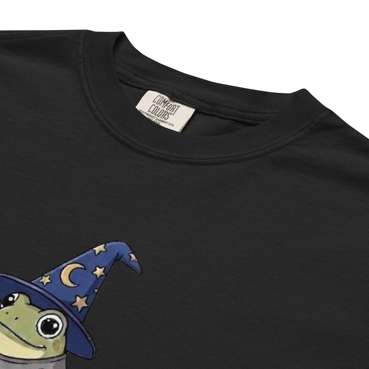 Off to Fight Fascism Wizard Frog Graphic Tee | Political Humor Statement Tee - Spinsterly Co
