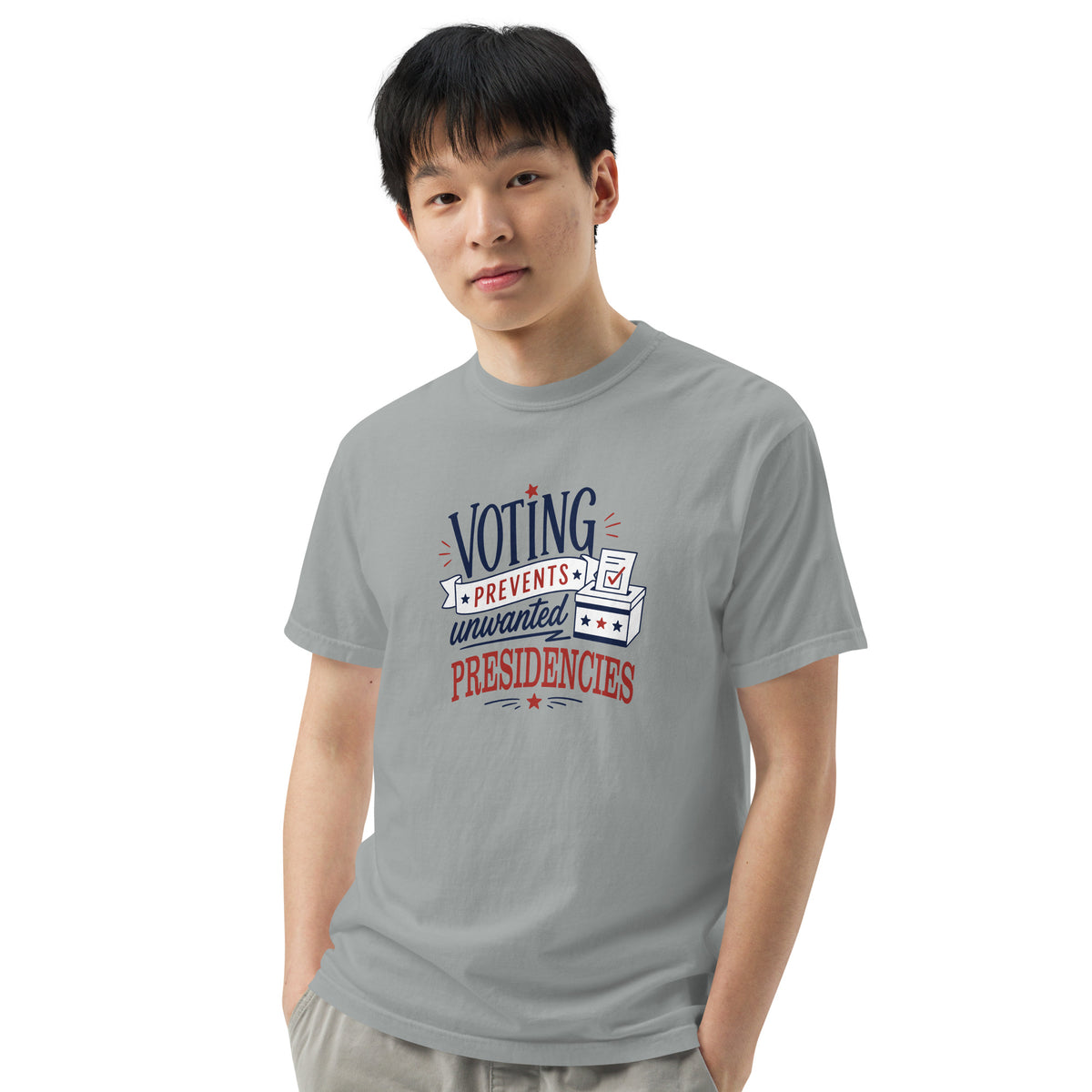 Voting Prevents Unwanted Presidencies T-Shirt | Political Graphic Tee | Spinsterly Co - Spinsterly Co