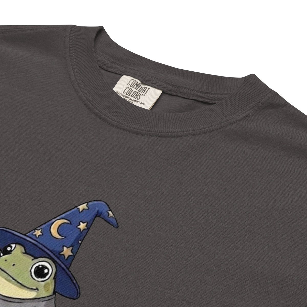 Off to Fight Fascism Wizard Frog Graphic Tee | Political Humor Statement Tee - Spinsterly Co