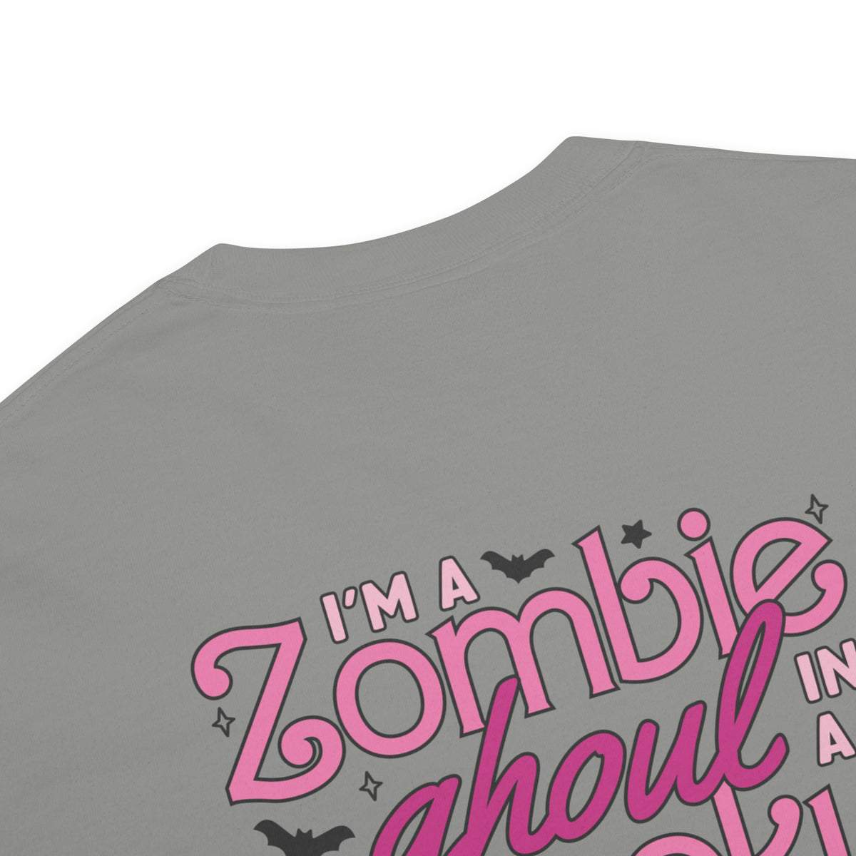 Zombie Ghoul Garment-Dyed Heavyweight T-Shirt | Halloween Spooky Season Tee | Spinsterly Co - Spinsterly Co