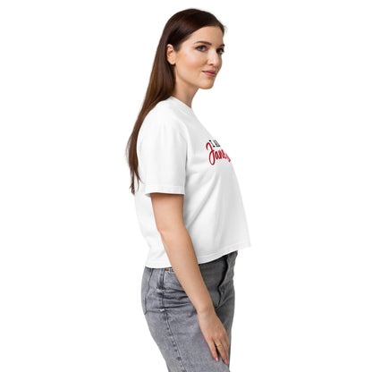 I Am Jane Doe Women’s Heavyweight Boxy T-Shirt – White