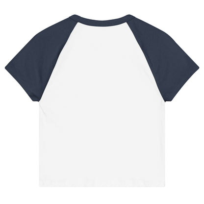 Voting Prevents Unwanted Presidencies Baby Tee | Political Raglan Crop Top | Spinsterly Co - Spinsterly Co