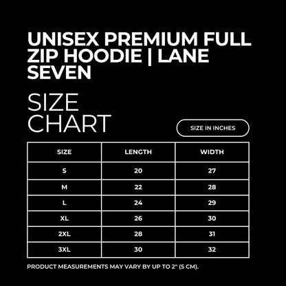 If I Were a Man Full-Zip Hoodie by Spinsterly Co, black graphic sweatshirt with kangaroo pockets